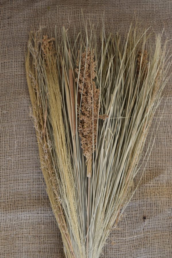 Tarai Gras Bouquet Trockenblumen Arrangement getrocknete Fruechte Blätter STrauß Trockenblumenstrauss Naturdeko getrocknet kreativ im Mrs Greenery Shop bestellen kaufen