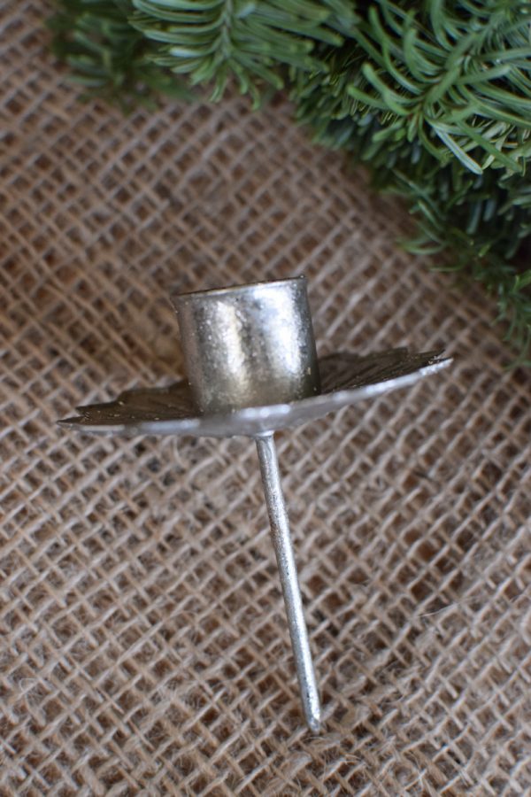 Vintage Kerzenhalter Metall silber rost antik gold weiß STabkerzen Blockkerzen Adventskranz Advent Vintage Kerzenstecker Weihnachten im Mrs Greenery Shop bestellen