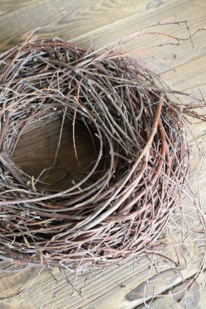 Kranz aus Zweigen Naturmaterialien Kränze Fertigkranz gebunden