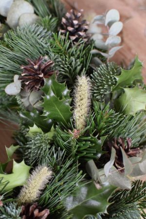 Zapfen mit Draht Dekozapfen Herbst Weihnachten Dekoidee DIY Zapfenstecker Naturdeko