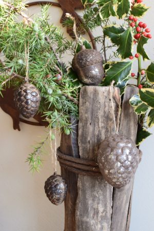 Zapfen Eicheln zum Hängen Weihnachtshänger Weihnachtsdeko Weihnachten im Mrs Greenery Shop bestellen kaufen Deko Naturdeko