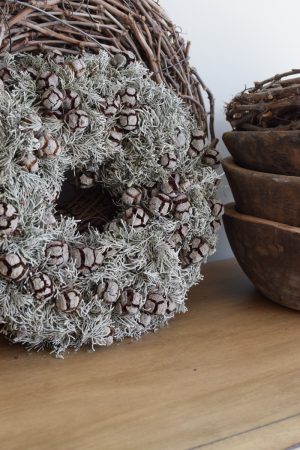 Zypressenkranz Kranz Kränze Fertigkranz Trockenblumenkranz Fruechtekranz Herbstkranz Winterkranz im Mrs Greenery Shop bestellen kaufen