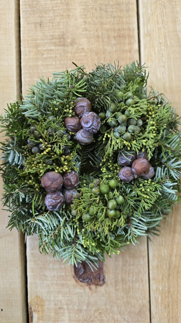 Beerenkranz Winterkranz Wacholderkranz Herbstkranz Kränze im Mrs greenery shop bestellen kaufen