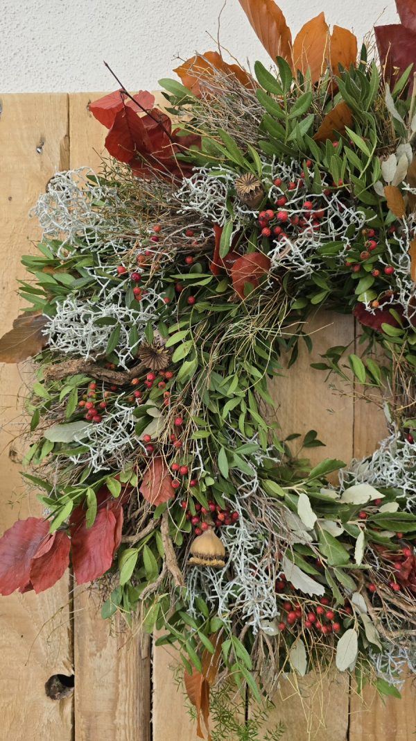 buchenzweige herbstdeko konserviert gefärbt im Mrs greenery shop bestellen kaufen