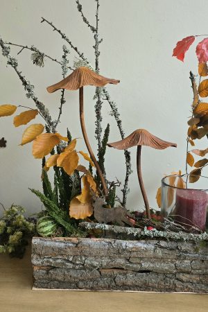 pilz dekopilz metallpilz herbstdeko deko im mrs greenery shop bestellen kaufen