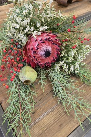 Blumenstrauß Strauss Protea haltbar DIY im Mrs greenery shop bestellen kaufen