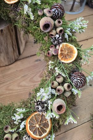 Winterkranz Kranz Herbstkranz Kränze im Mrs greenery shop bestellen kaufen