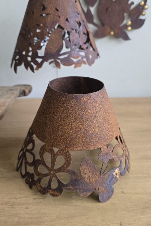 Rostschirm Schirm Weinglas Rostdeko Deko Metalldeko im Mrs Greenery Shop bestellen kaufen