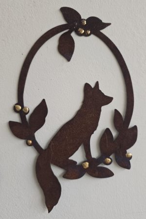 Rosttiere Wanddeko Rostdeko Deko Winterdeko weihnachtsdeko Metalldeko im Mrs Greenery Shop bestellen kaufen
