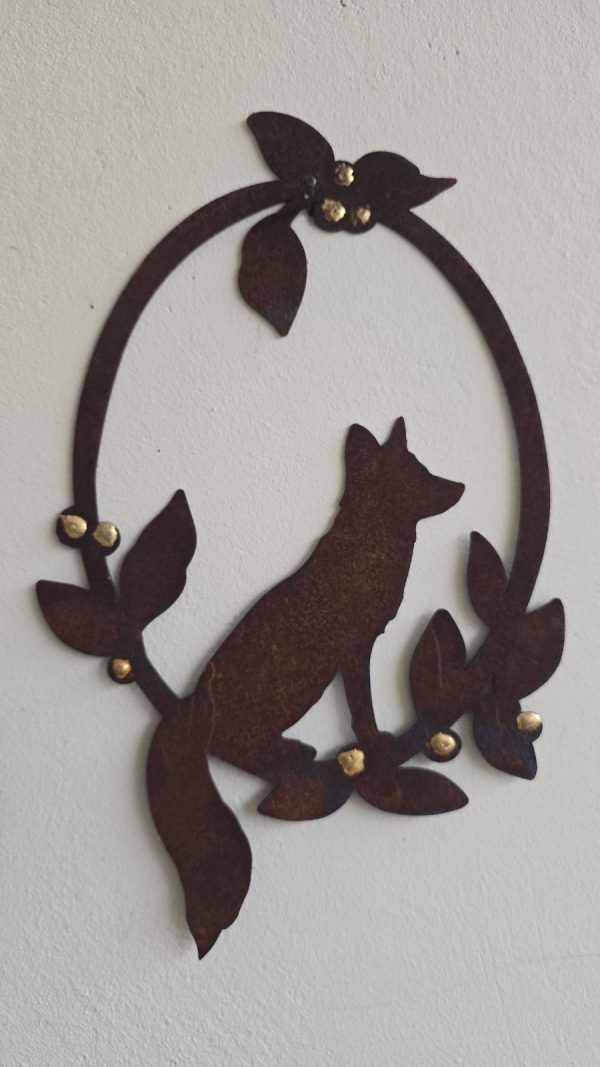 Rosttiere Wanddeko Rostdeko Deko Winterdeko weihnachtsdeko Metalldeko im Mrs Greenery Shop bestellen kaufen