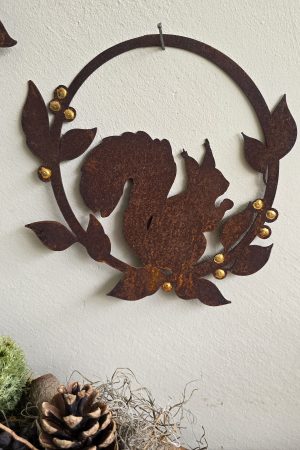 Rosttiere Wanddeko Rostdeko Deko Winterdeko weihnachtsdeko Metalldeko im Mrs Greenery Shop bestellen kaufen