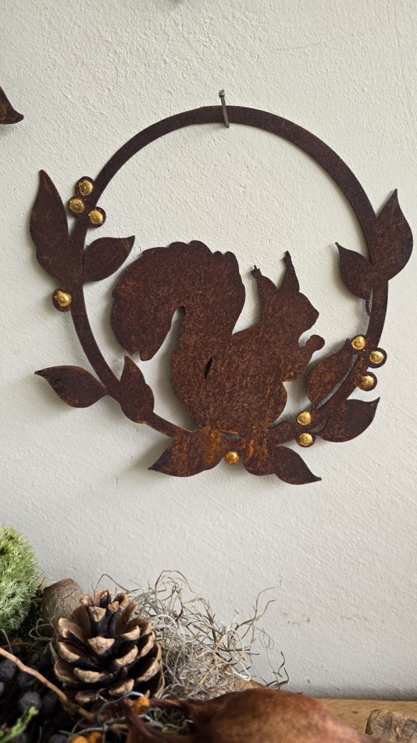 Rosttiere Wanddeko Rostdeko Deko Winterdeko weihnachtsdeko Metalldeko im Mrs Greenery Shop bestellen kaufen