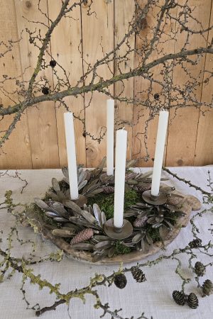 adventskranz adventskerzenhalter adventsring adventdeko kerzendeko im mrs greenery shop bestellen kaufen metallring adventsring