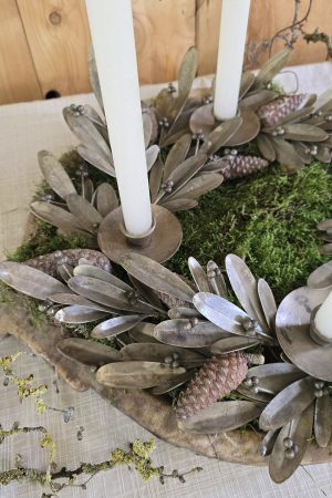 adventskranz adventskerzenhalter adventsring adventdeko kerzendeko im mrs greenery shop bestellen kaufen metallring adventsring