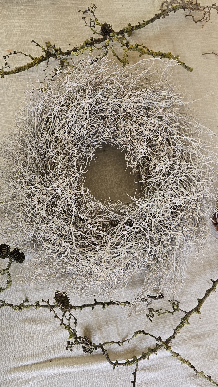 Eisenkraut Kranz Kränze dekokranz im Mrs Greenery Shop bestellen kaufen