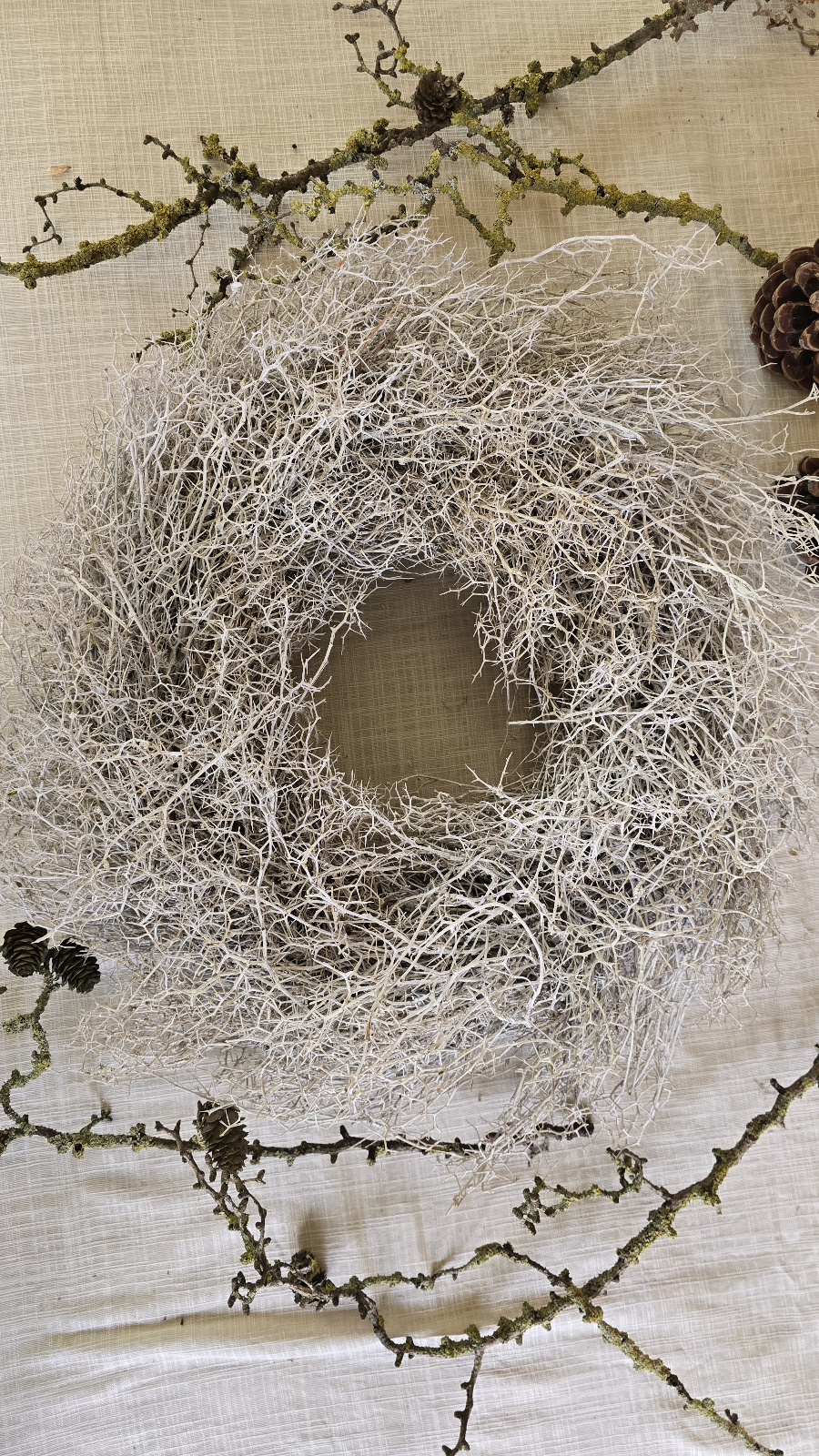 Eisenkraut Kranz Kränze dekokranz im Mrs Greenery Shop bestellen kaufen