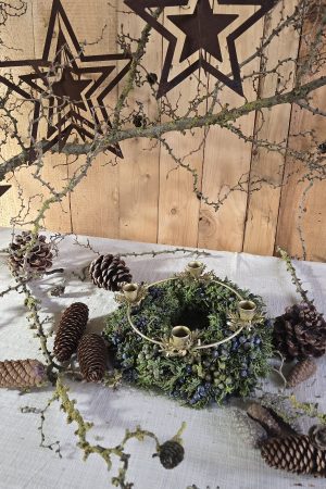 adventskranz adventskerzenhalter adventsring adventdeko kerzendeko im mrs greenery shop bestellen kaufen metallring adventsring