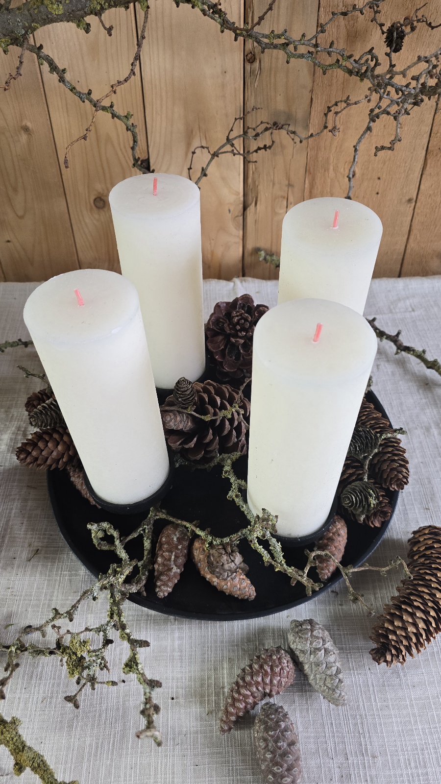 adventskranz adventskerzenhalter adventsring adventdeko kerzendeko im mrs greenery shop bestellen kaufen