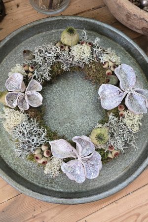 kranz trockenblumenkranz kränze winterkranz weihnachtskranz im mrs greenery shop bestellen kaufen