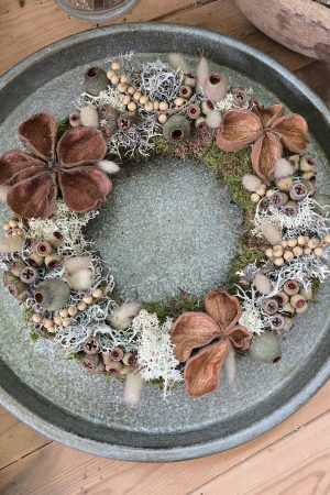 kranz trockenblumenkranz kränze winterkranz weihnachtskranz im mrs greenery shop bestellen kaufen