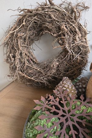 kranz winterkranz wurzelkranz fertigkranz fertig gebunden im mrs greenery shop bestellen kaufen