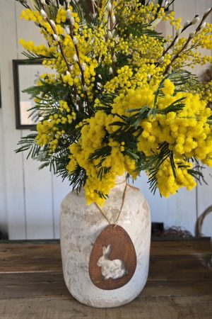 Osterdeko rostdeko Hasendeko Anhänger Rost Ostern im Mrs Greenery Shop bestellen kaufen