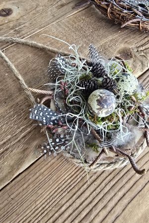 osterkranz eierkranz osterdeko kranz trockenblumenkranz kränze im mrs greenery shop bestellen kaufen