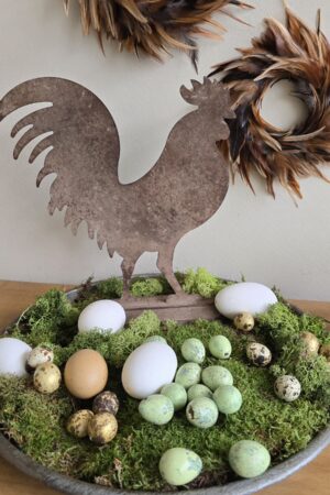 Wachteleier grün Eier Ostereier Dekoeier klein Osterdeko Dekoidee Ostern im Mrs Greenery Shop bestellen