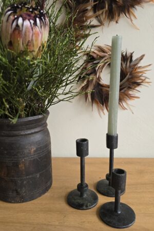Kerzenständer Kerzenhalter Gusseisen im Mrs Greenery Shop bestellen kaufen