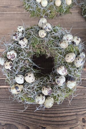 Osterkranz Ostern Mooskranz Kranz Kränze fertig gebunden Eierkranz Dekokranz Moosdeko im Mrs Greenery Shop bestellen kaufen