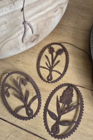 Rostdeko Rostanhänger Ornament Frühling Frühlingsdeko im Mrs Greenery Shop bestellen kaufen