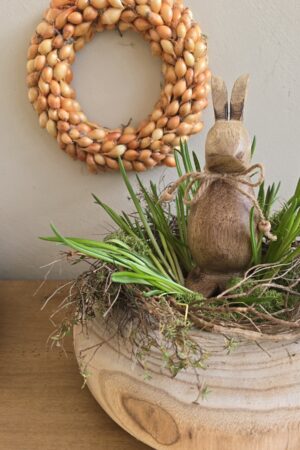 Zwiebelkranz Kranz Frühlingskranz Osterkranz Naturkranz im Mrs Greenery Shop bestellen kaufen