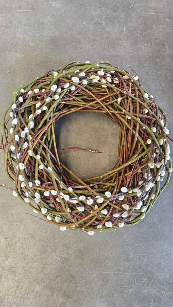 weidekätzchenkranz kranz weidekätzchen Deko Naturdeko im Mrs Greenery Shop bestellen kaufen