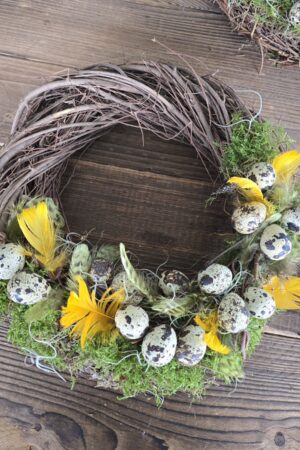 Osterkranz Weide gelb 2