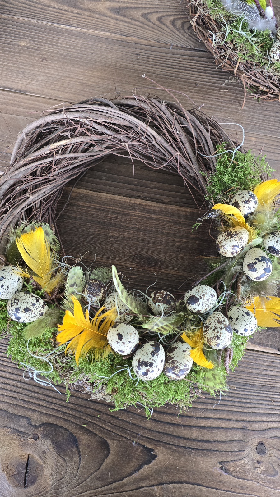 Osterkranz Weide gelb 2