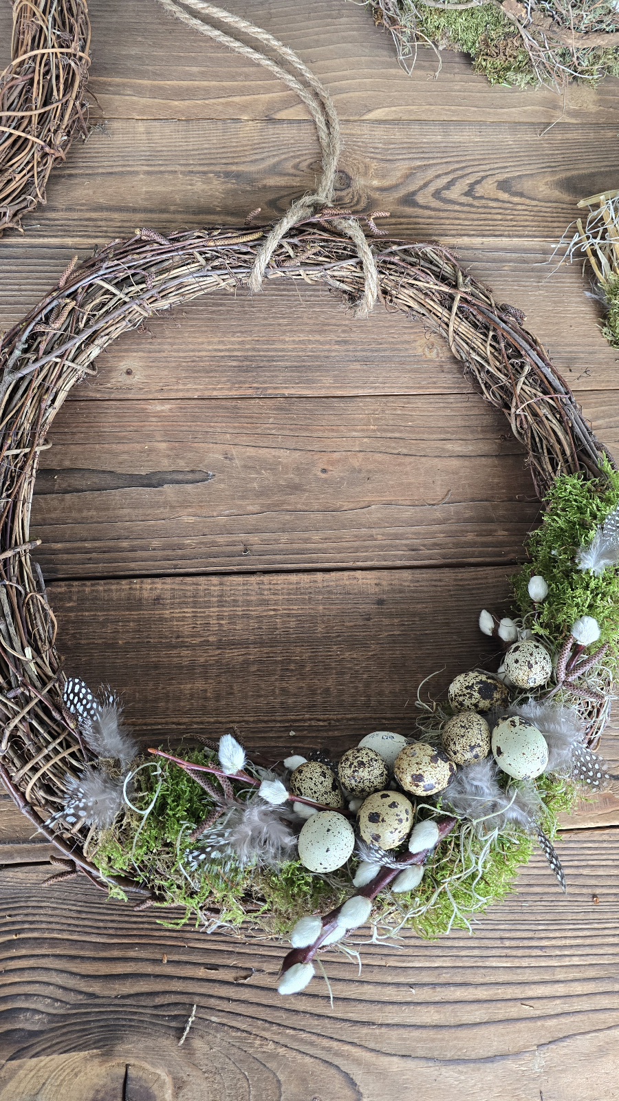 Osterkranz Weide 40cm