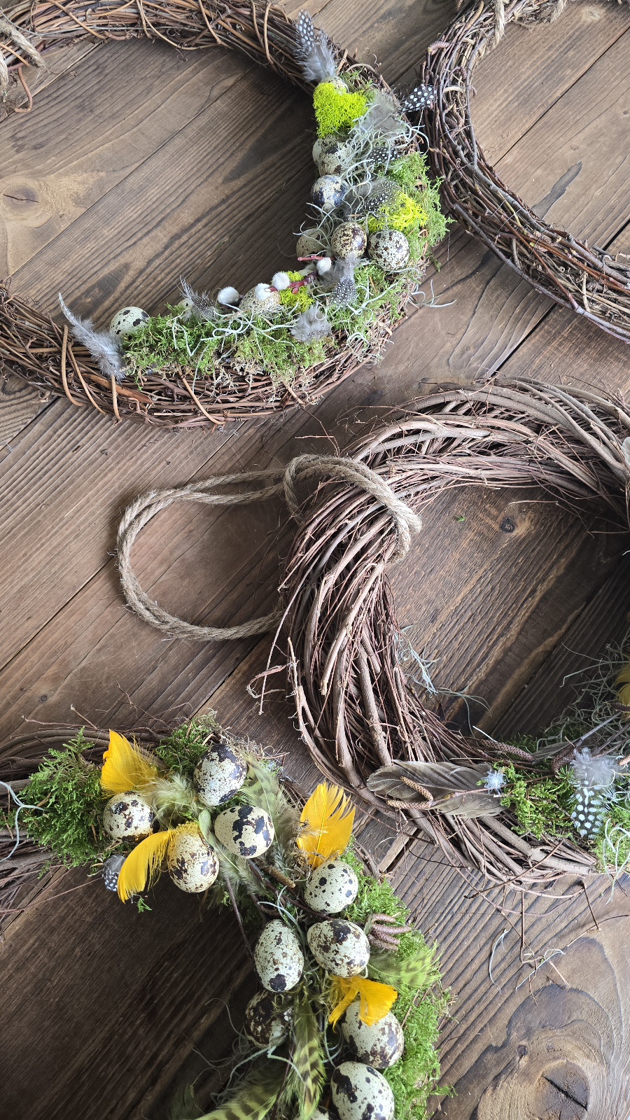 Osterkranz Weide 40cm – Bild 2