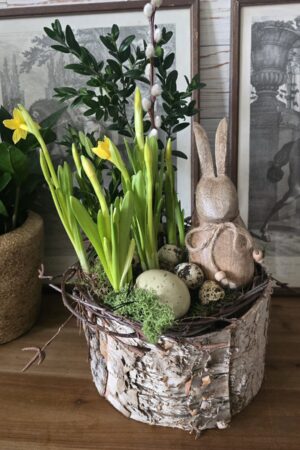 Birkentopf Übertopf Birke rund Topf Schale im Mrs Greenery Shop kaufen bestellen