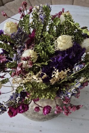 trockenblumenstrauss strauss trockenblumen blüten blumenstrauss im mrs greenery Shop bestellen kaufen naturdeko