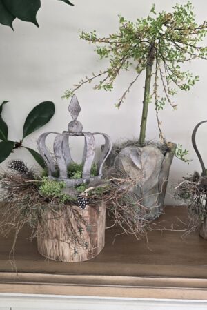 metallkrone krone aus metall dekokrone deko im mrs greenery shop bestellen kaufen