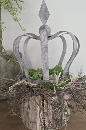 metallkrone krone aus metall dekokrone deko im mrs greenery shop bestellen kaufen