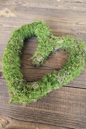 moosherz herz aus moos zum kreativsein gestalten im mrs greenery shop kaufen bestellen