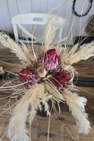 Blumenstrauß Trockenblumen trockenblumenstrauss artischockendeko trockenstrauss im mrs greenery shop bestellen kaufen