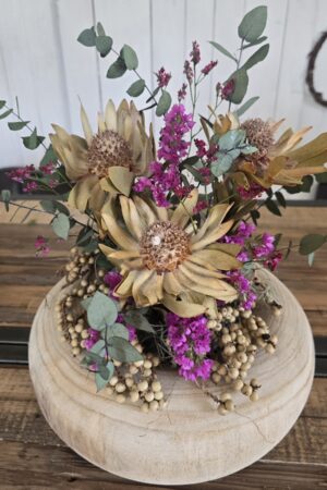 Kreativ-set für holzkranz holzring deko diy selbermachen im Mrs greenery shop bestellen kaufen