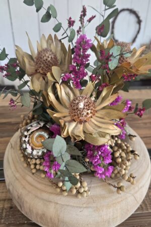 Kreativ-set für holzkranz holzring deko diy selbermachen im Mrs greenery shop bestellen kaufen