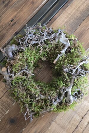 Moos-Bonsai-Kranz Kranz Kränze deko im mrs greenery shop kaufen bestellen