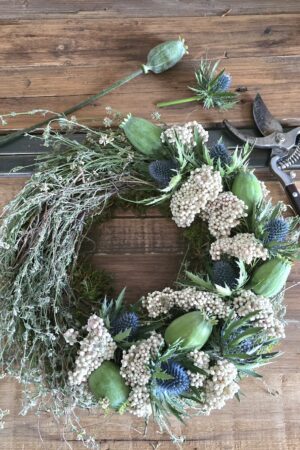kreativ-set kranzbinden kranz kränze sommerkranz im mrs greenery shop kaufen bestellen selbermachen