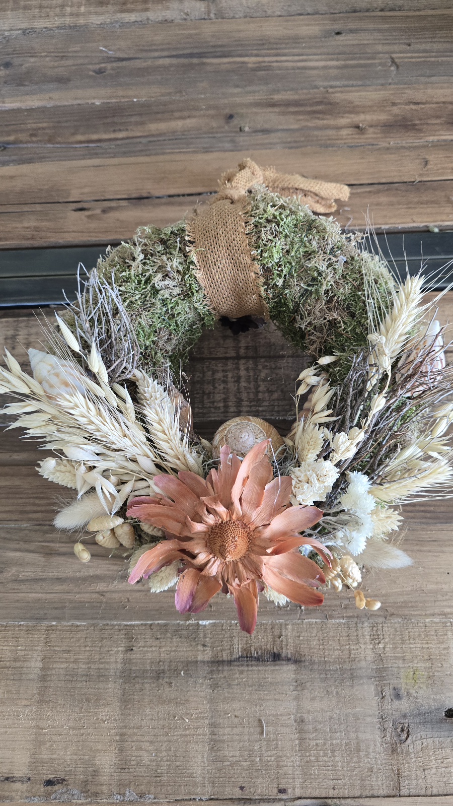 Trockenblumenkranz Sommerhitze – Bild 2