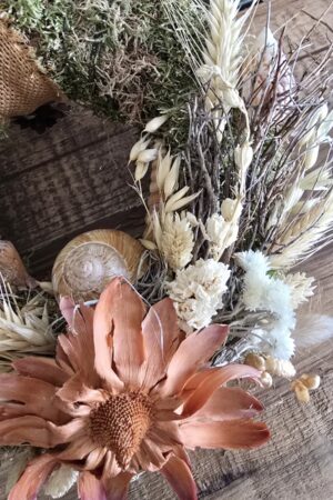 Trockenblumenkranz Sommerhitze – Bild 3