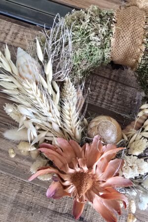 Trockenblumenkranz Sommerhitze – Bild 4